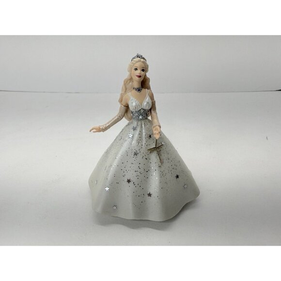 2 Hallmark Barbie Ornaments 2001 Christmas Celebration And Millennium Princess - Picture 9 of 11